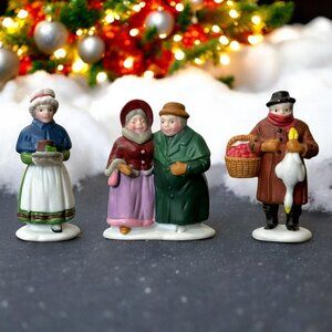 Dept 56 Fezziwig & Friends Dickens Village Christmas Accessory From 1988